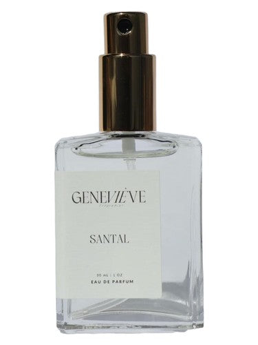 Geneviève Fragrances Santal fragrance bottle