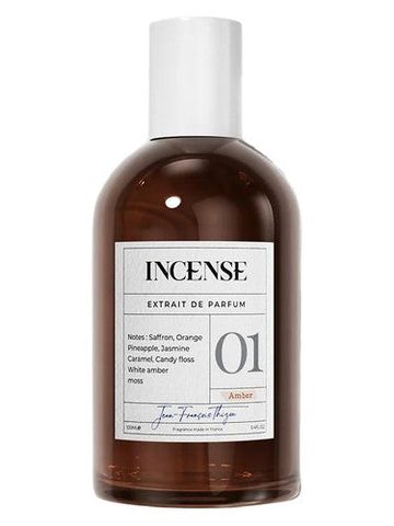 Incense Parfums Amber Perfume 01 fragrance bottle