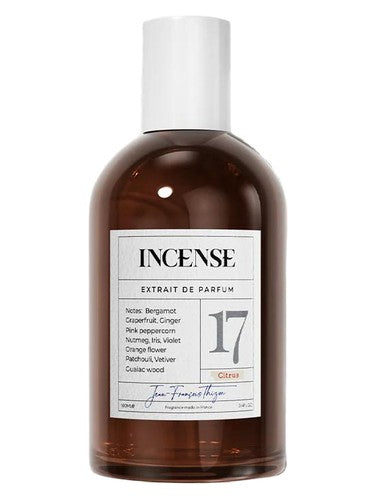 Incense Parfums Woody Bergamot Perfume 17 fragrance bottle