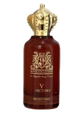 Milestone Perfumes Royal Collection V Victory fragrance bottle