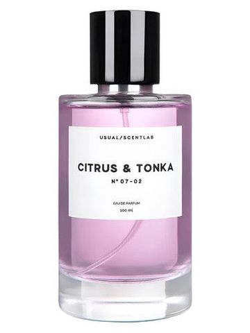 Usual Parfums Citrus & Tonka fragrance bottle