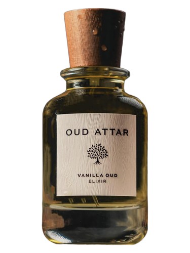 Oud Attar Vanilla Oud Elixir fragrance bottle