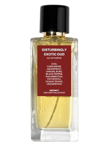 Aeronot Disturbingly Exotic Oud fragrance bottle