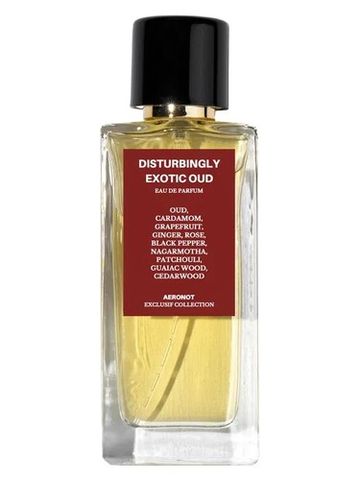 Aeronot Disturbingly Exotic Oud fragrance bottle