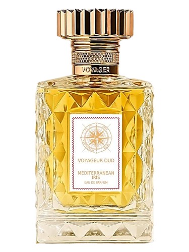 Voyageur Oud Mediterranean Iris fragrance bottle