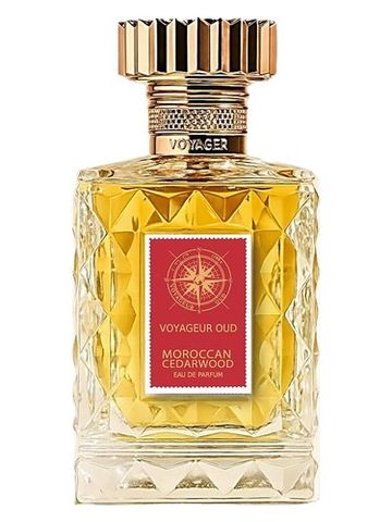 Voyageur Oud Moroccan Cedarwood fragrance bottle