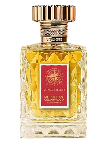 Voyageur Oud Moroccan Cedarwood fragrance bottle