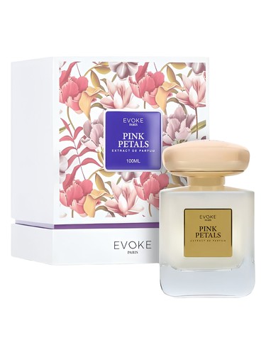 Evoke Paris Pink Petals fragrance bottle