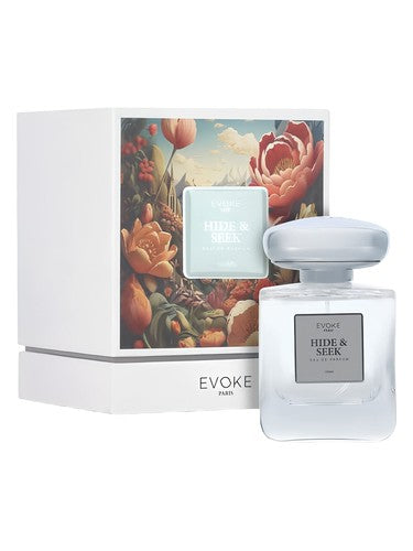 Evoke Paris Hide and Seek fragrance bottle