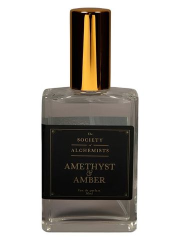 The Society of Alchemists Amethyst & Amber fragrance bottle