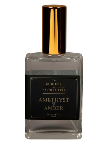 The Society of Alchemists Amethyst & Amber fragrance bottle