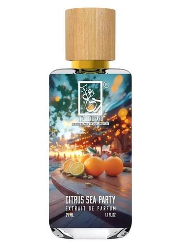 The Dua Brand Citrus Sea Party fragrance bottle