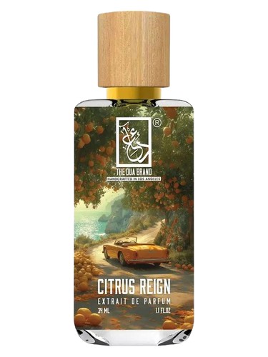 The Dua Brand Citrus Reign fragrance bottle