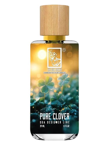The Dua Brand Pure Clover fragrance bottle
