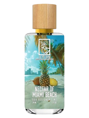 The Dua Brand Nectar of Miami Beach fragrance bottle