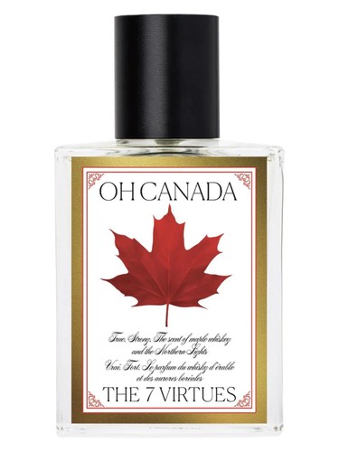 The 7 Virtues Oh Canada fragrance bottle