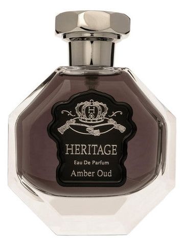 Heritage Perfume Amber Oud fragrance bottle