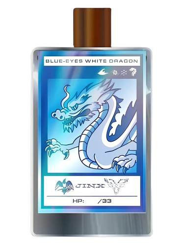 Jinx Smells Blue-Eyes White Dragon fragrance bottle