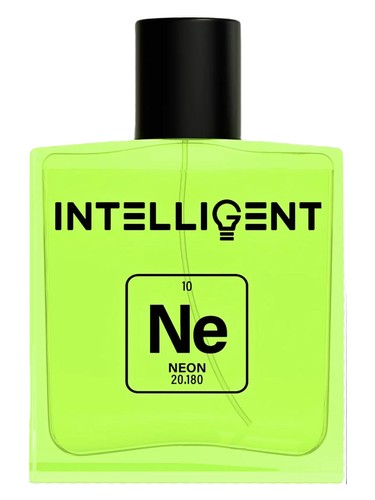 Intelligent Neon fragrance bottle