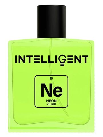 Intelligent Neon fragrance bottle