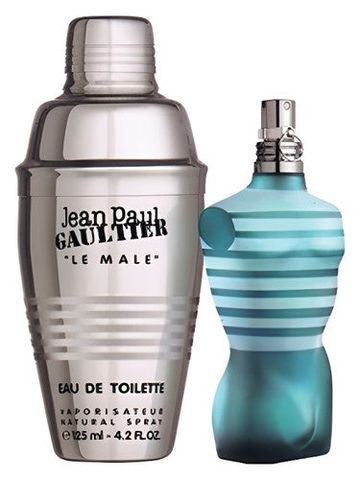 Jean Paul Gaultier Le Male Shaker Limited Edition fragrance bottle