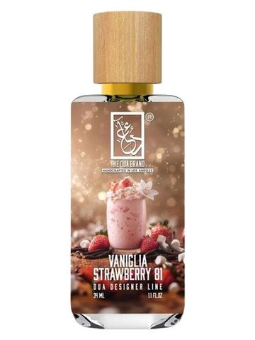 The Dua Brand Vaniglia Strawberry 81 fragrance bottle