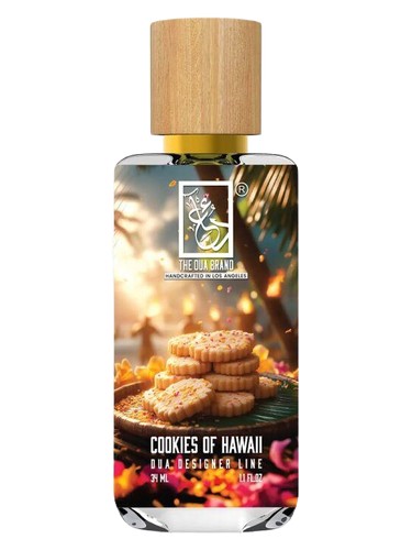 The Dua Brand Cookies of Hawaii fragrance bottle
