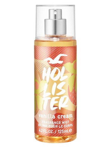 Hollister Vanilla Cream fragrance bottle