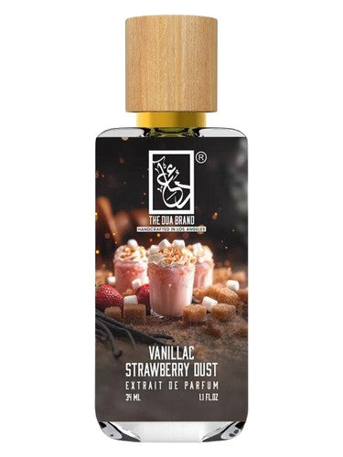 The Dua Brand Vanillac Strawberry Dust fragrance bottle