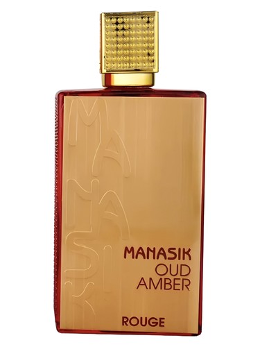 Manasik Oud Amber Rouge fragrance bottle