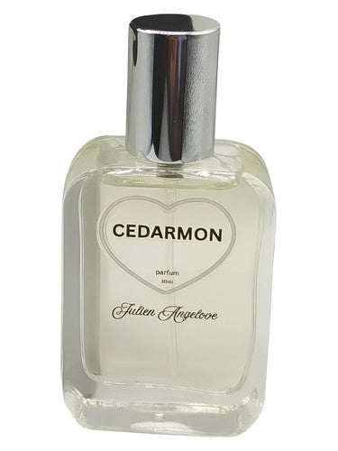 Julien Angelove Cedarmon fragrance bottle