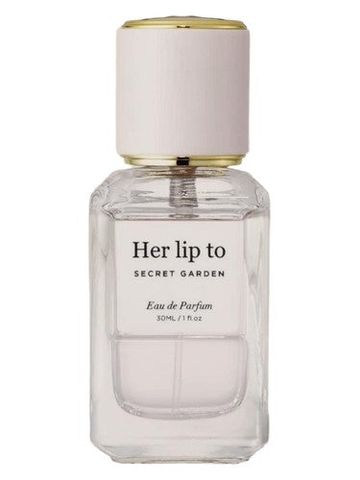 Her Lip To SECRET GARDEN fragrance bottle