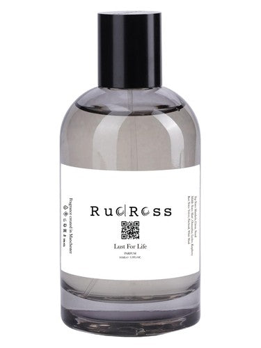 RudRoss Lust for Life fragrance bottle