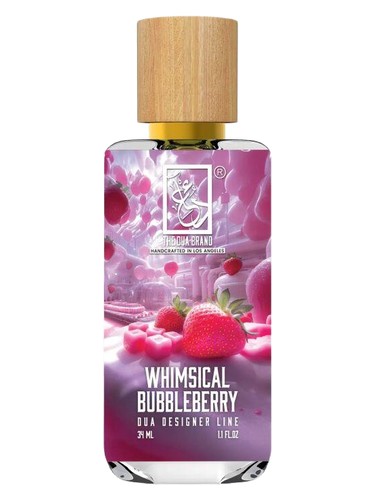 The Dua Brand Whimsical Bubbleberry fragrance bottle