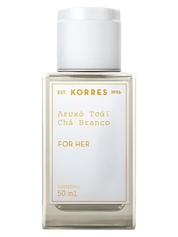 Korres Chá Branco fragrance bottle