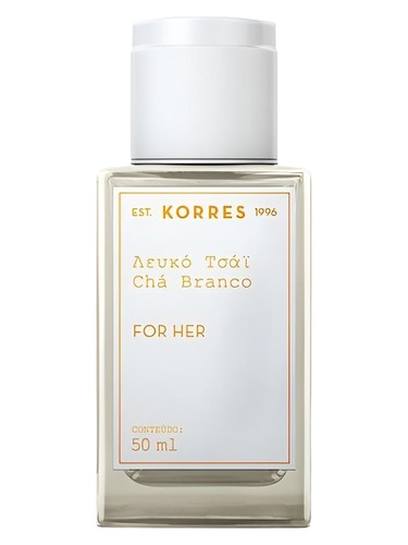 Korres Chá Branco fragrance bottle