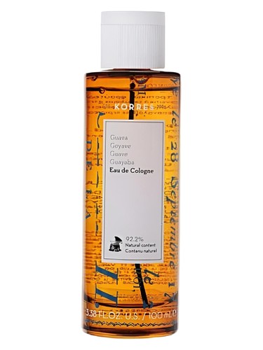 Korres Guava Eau de Cologne fragrance bottle