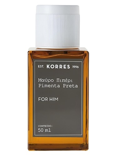 Korres Pimenta Preta fragrance bottle