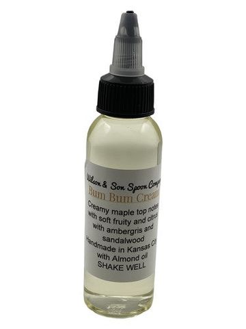 Wilson and Son Spoon Co. Bum Bum Cream fragrance bottle