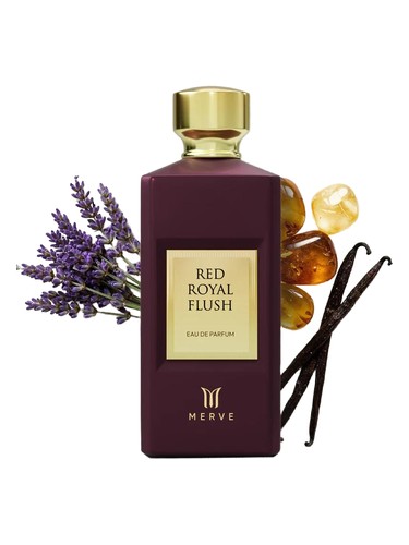 Merve Perfumes Red Royal Flush fragrance bottle