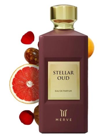 Merve Perfumes Stellar Oud fragrance bottle