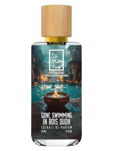 The Dua Brand Gone Swimming in Bois Oudh fragrance bottle
