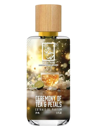 The Dua Brand Ceremony of Tea & Petals fragrance bottle
