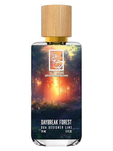 The Dua Brand Daybreak Forest fragrance bottle