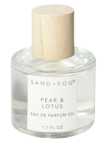 Sand + Fog Pear & Lotus fragrance bottle
