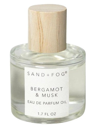 Sand + Fog Bergamot & Musk fragrance bottle