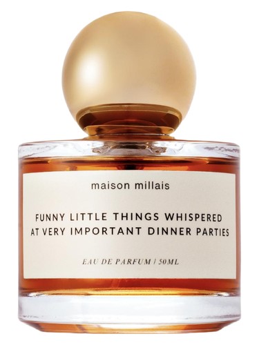 Maison Millais Funny Little Things Whispered at Very Important Dinner Parties fragrance bottle