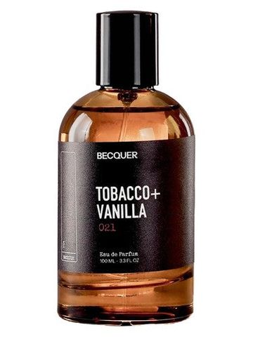 Becquer Tobacco + Vanilla fragrance bottle