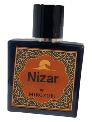 Mirozuki Nizar fragrance bottle