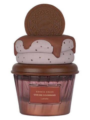 Lattafa Perfumes Cookie Crave fragrance bottle